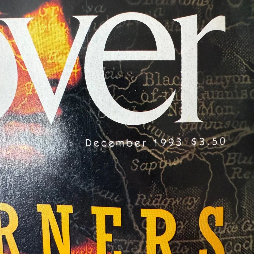 Discover Magazine December 1993 Four Corners Disease Deep Sea Adventure‎